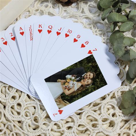 personalised playing cards with different photos|Personalized Photo Playing Cards .